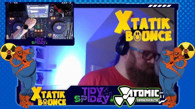 TidySpidey - Atomic Xtatik Bounce Hard House stream 24.4.23 (170bpm) смотреть онлайн