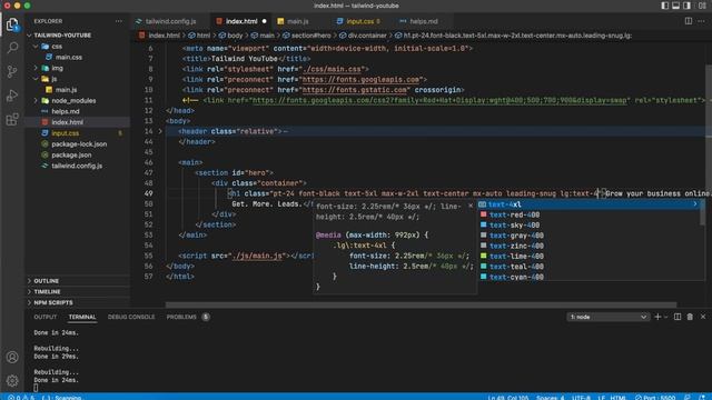 Tailwindcss V3 . Обзор фреймворка. Верстка реального проекта с Upwork 2022