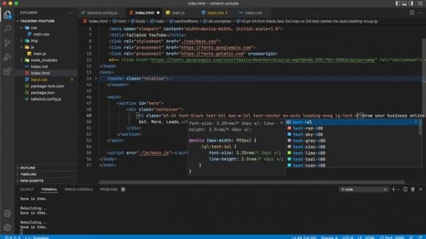 Tailwindcss v3 . Обзор фреймворка. Верстка реального проекта с Upwork 2022