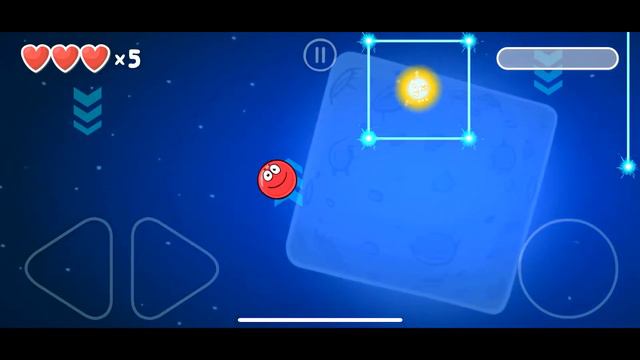 КРАСНЫЙ ШАР RED BALL уровень В КОСМОСЕ уровень 58 и 59 смотреть онлайн