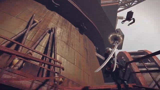 01:41 minutes of 2B walking смотреть онлайн