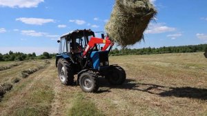 Вилы для рулонов на погрузчик фаворит 800