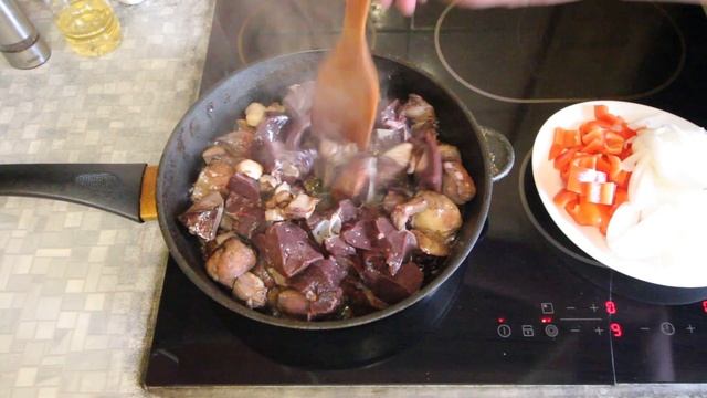 Бараньи потроха жаренные с луком смотреть онлайн