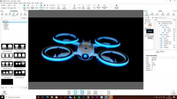 CPU vs GPU Rendering Test i7 9750H and RTX 2060 in Keyshot 9.1 !