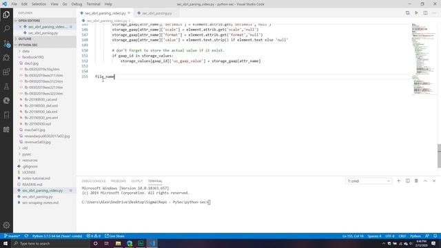 Scraping SEC XBRL Documents | Part 4 смотреть онлайн