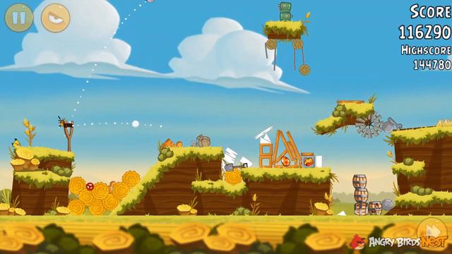 Angry Birds Piggy Farm Level 33-6 Walkthrough 3 Star смотреть онлайн