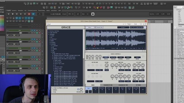 Reaper - лучший семплер. Grace (One Small Clue). Битмейкинг в Reaper.