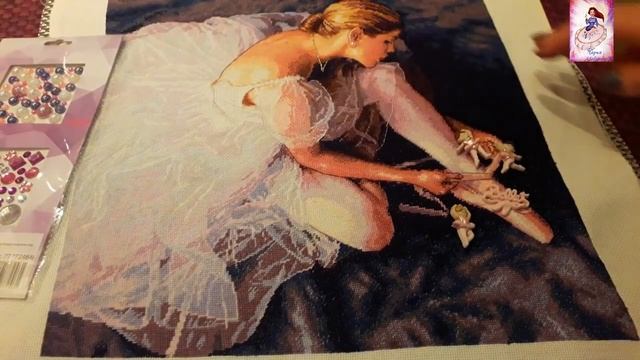 Готовая работа "Прекрасная балерина, Дименшенс. смотреть онлайн
