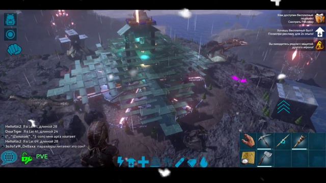 ПРАЗДНИЧНАЯ ЁЛКА | Ark Survival Mobile смотреть онлайн