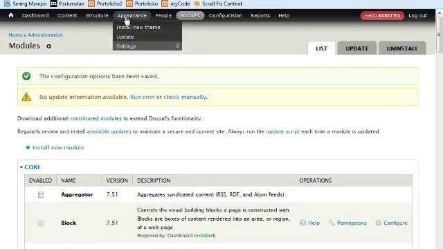 Website Cantik Dengan Drupal & Bootstrap - 4 - Instal Module Administration Menu смотреть онлайн