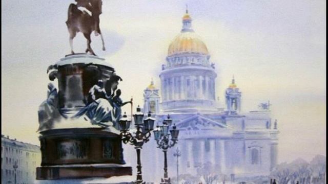 WATERCOLORED SAINT-PETERSBURG. Olga Litvinenko (painting), Vladimir Khrobystov (alto Recorder)