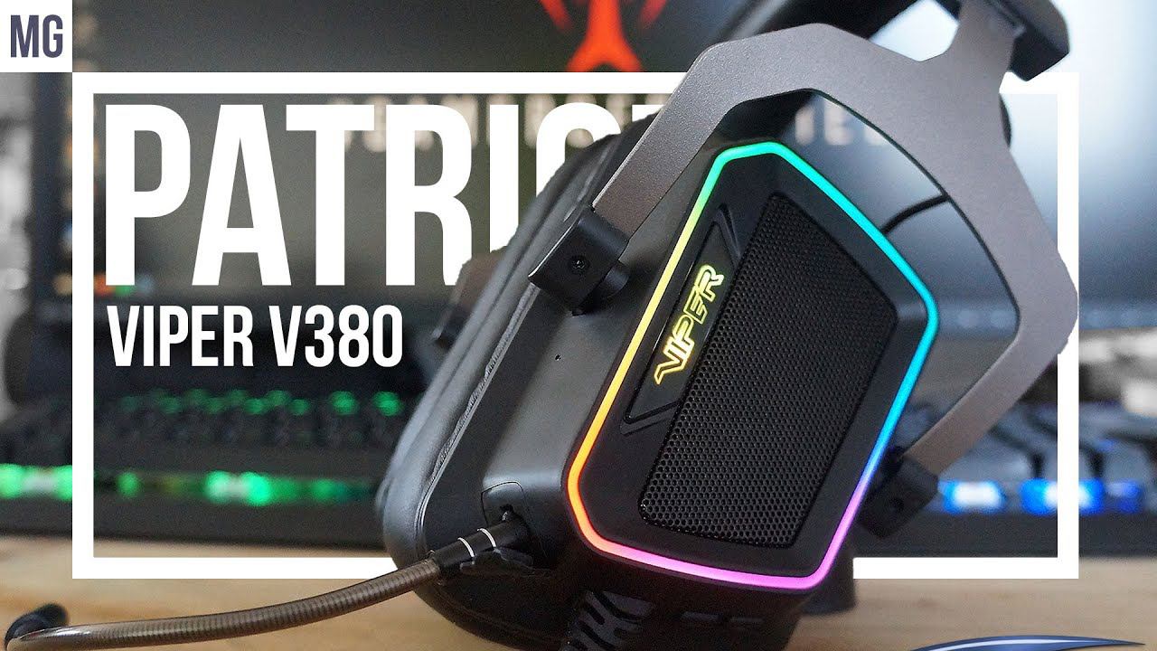 Patriot Viper V380 - Полный обзор гарнитуры для игр!