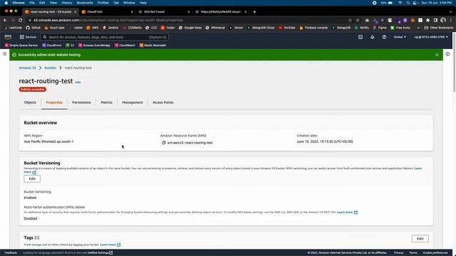 React router issue on AWS Cloudfront and S3 | React router CloudFront ...
