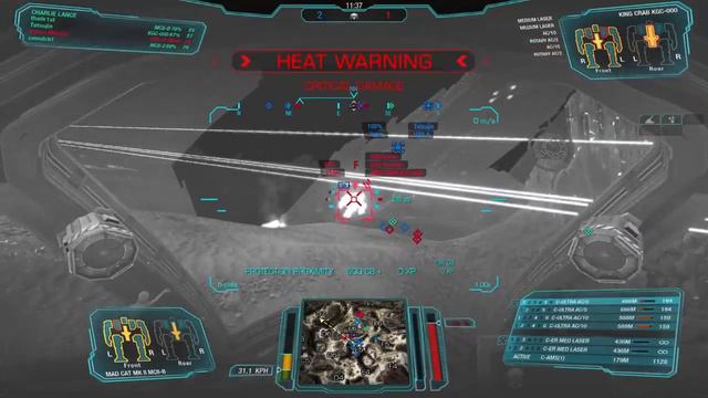MWO Quickplay | Mad Cat MK II (MCII-B) | the little devils (6 kmdd and 1,084 damage) смотреть онлайн