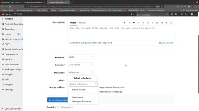 Première Merge Request - #GITLAB 13 смотреть онлайн
