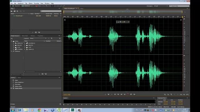 Adobe Audition, обработка звука для начинающих. смотреть онлайн