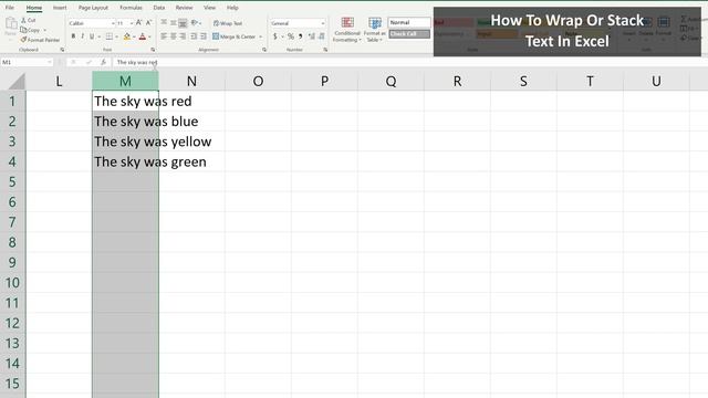 How To Wrap (Or Stack) Text In A Cell In Excel Explained - How To Use Wrap Text Function In Excel смотреть онлайн