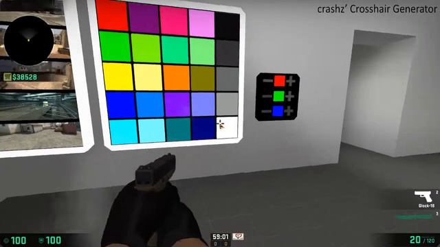 Супер настройка прицела! В CS:GO смотреть онлайн