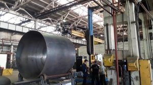 Сварочная колонна. Сварка под флюсом.