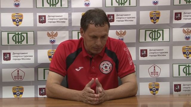 ФК Строгино- ФК Металлург. Пресс- конфернция. Машнин С.И. смотреть онлайн
