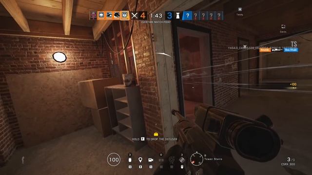 Double Shield Strat in Rainbow Six Siege (Test Server Gameplay) смотреть онлайн