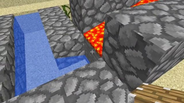 Механизмы minecraft №1 Генератор гладкого камня смотреть онлайн