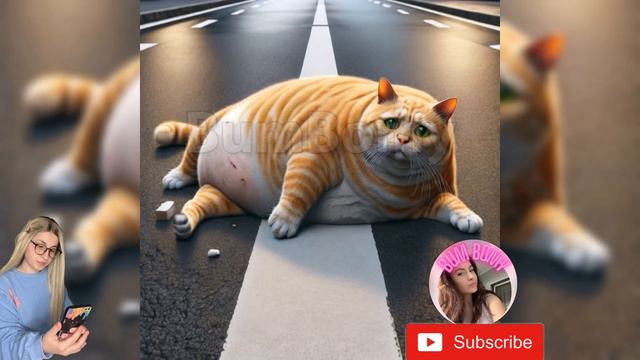 Poor Fat Cat Part.1 #cat #cute #cutecat #shortstory