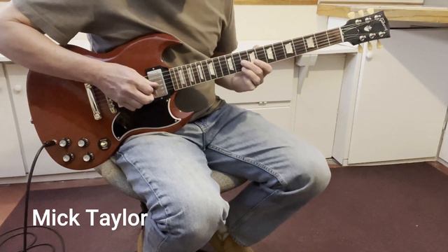 Honky Tonk Women (Live '71) - Stones / Mick Taylor Guitar Cover смотреть онлайн