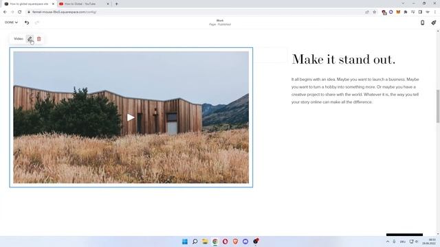 How to Add Video to Squarespace Website (Easy 2022) смотреть онлайн
