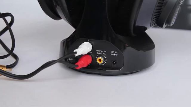 Der digitale SHD 9200/10 Funkkopfhörer von Philips - Anschlüsse смотреть онлайн