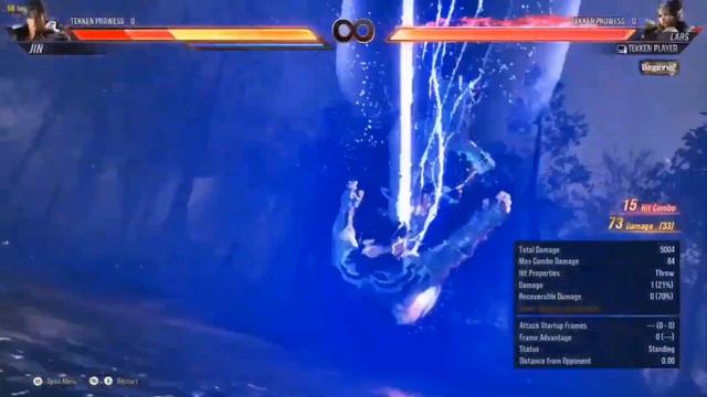 LARS CBT TEKKEN 8 COMBOS DAMAG смотреть онлайн