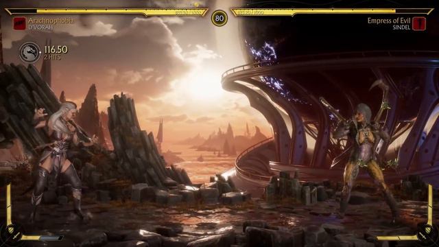 Mortal Kombat 11 - D'Vorah Vs Sindel (Very Hard) смотреть онлайн