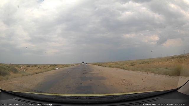 Трасса Астрахань Атырау 10 июля 2017. смотреть онлайн