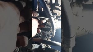 Деу Сенс с кондиционером - Снятие генератора замена ремня