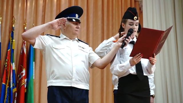 Победы и достижения. В ПЭЛК УГТУ состоялось торжественное собрание инженерно-кадетского корпуса смотреть онлайн