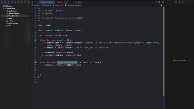 Робота з Storyboard, Constraints, IBAction та IBOutlet в iOS - Урок 3 з Swift та UIKit ?? смотреть онлайн