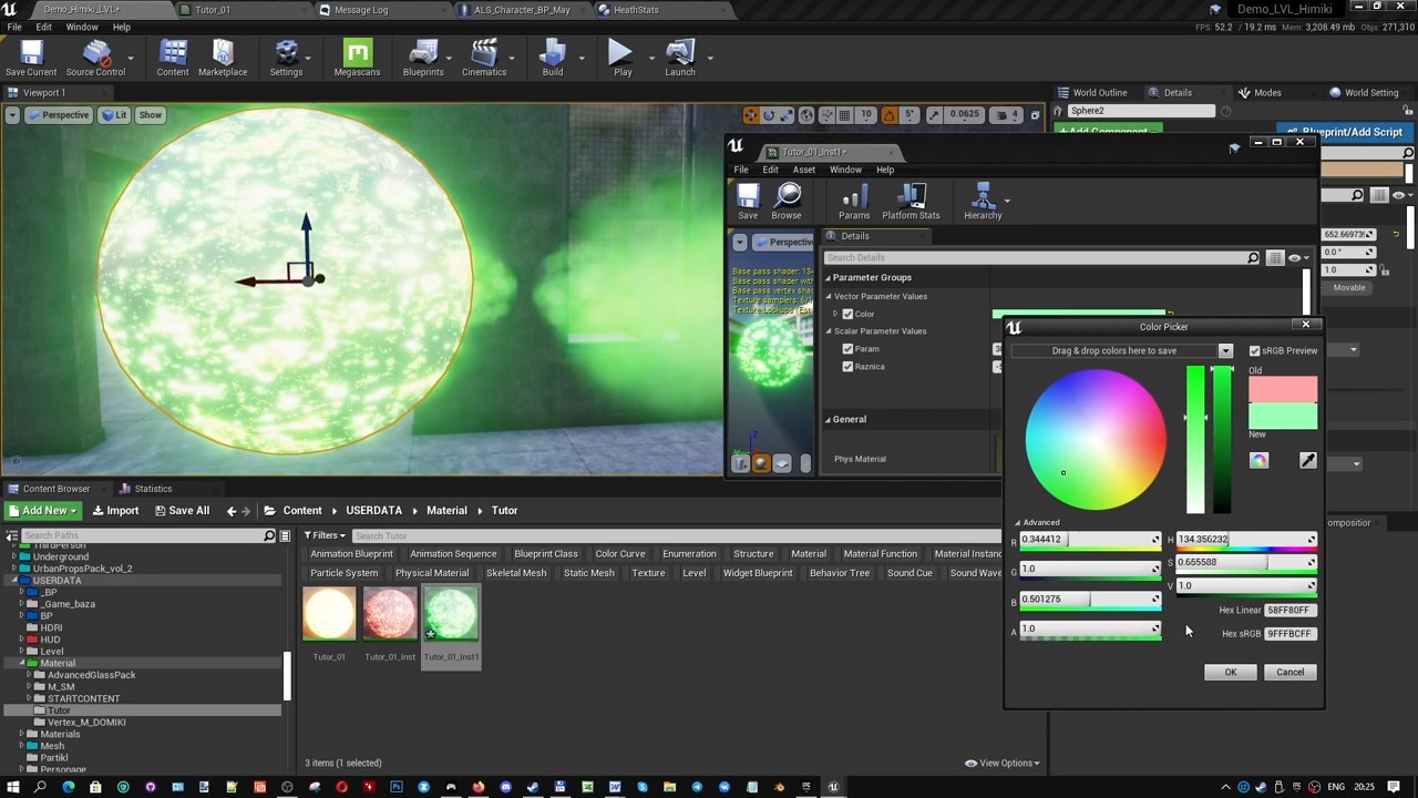 UE4 Stars Materials - Материалы или как из создавать. Звезда.