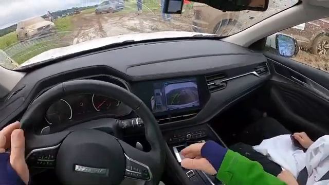 Хавал не смог? Застряли, перегрев привода. Внедорожный тест Haval F7 смотреть онлайн