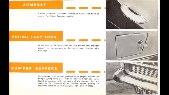 Vauxhall Victor F Series Models and Accessories смотреть онлайн