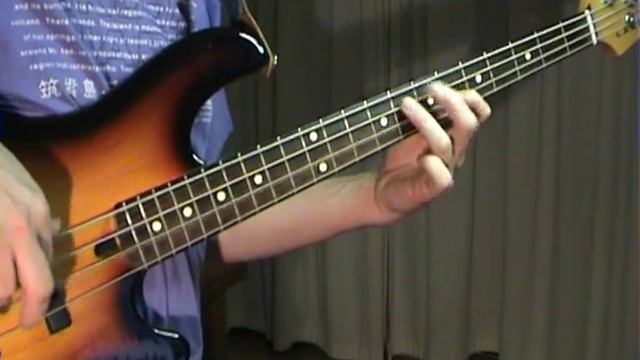 Gary Moore - Oh Pretty Woman - Bass Cover смотреть онлайн