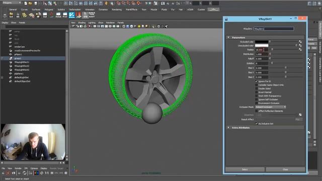 Ambient Occlusion with VRay - Maya смотреть онлайн