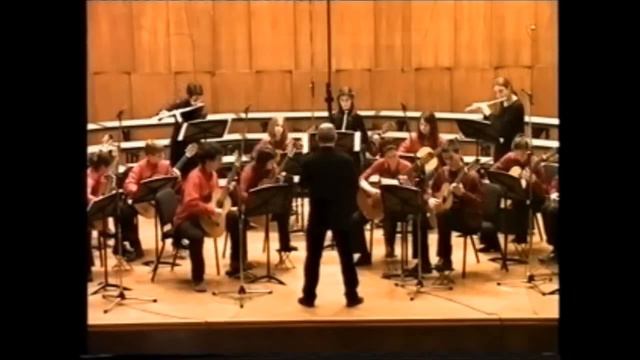 Guitar Philharmonic Orchestra-Conductor:DRAGAN PETROVIC-Isaac Albeniz-"Asturias" смотреть онлайн