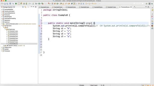 String Class Methods Lecture-1 смотреть онлайн