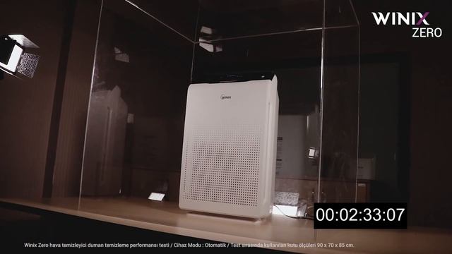 WINIX Zero Hava Temizleyici Duman Testi смотреть онлайн
