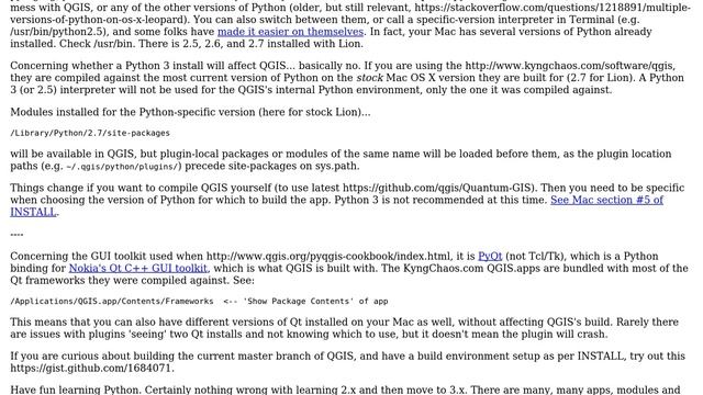 GIS: Python 3 with QGIS on Mac? (2 Solutions!!) смотреть онлайн
