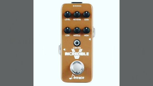 Donner Incredible V preamp pedal unboxing and demo смотреть онлайн