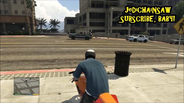 GTA 5 WALKTHROUGH: PILLBOX HILL STAIRS STUNT JUMP смотреть онлайн