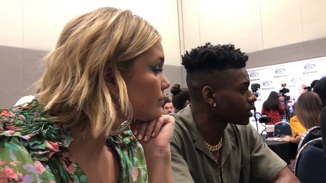 Aubrey Joseph and Olivia Holt for Cloak and Dagger at Wondercon 2019! смотреть онлайн
