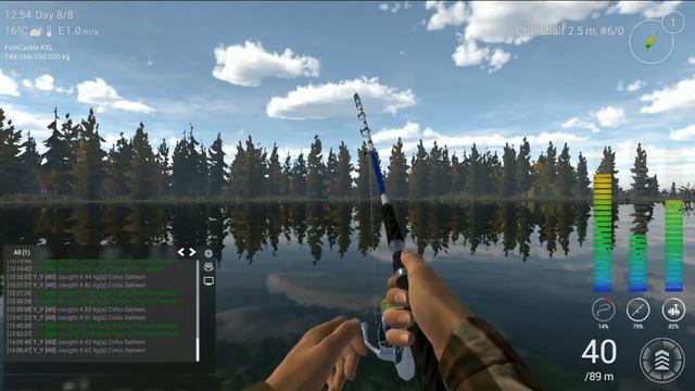 [Fishing Planet]Alaska Kaniq Creek | Historic Chinook Salmon | Crankbait смотреть онлайн