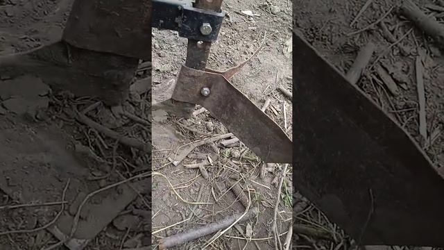 Саморобний підгортач (рало, окучник) "Кажан" смотреть онлайн